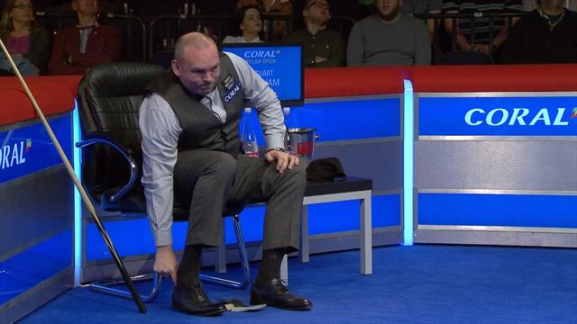Bingham suffers shoe trouble against Carrington Bingham suffers shoe trouble against Carrington