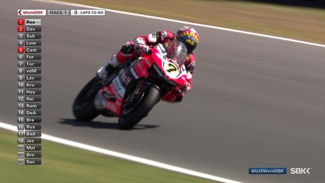 Rea makes strong start in bid for historic third straight title Rea makes strong start in bid for historic third straight title