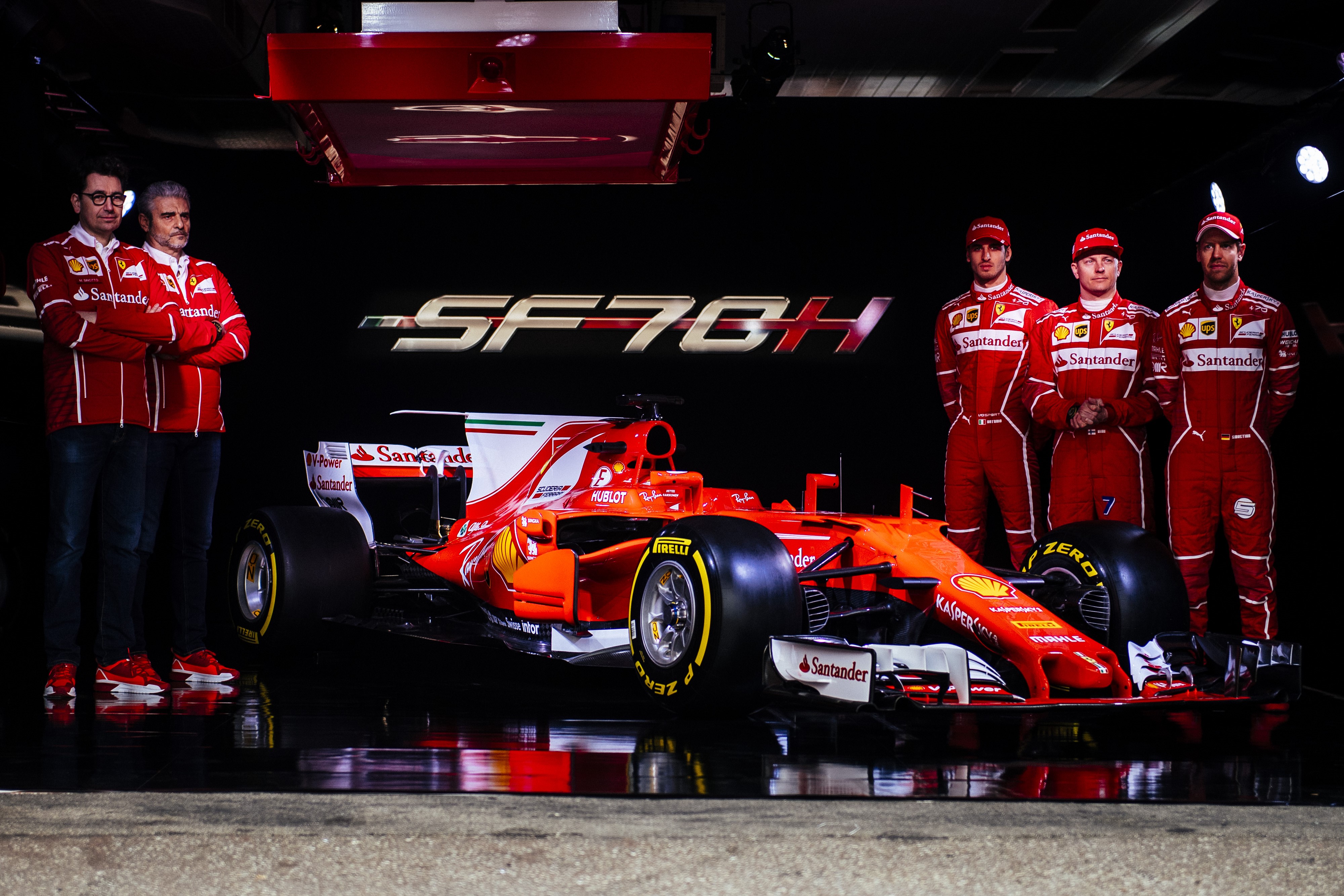 Ferrari Team - SF70H Skakedown - Fiorano - 2017