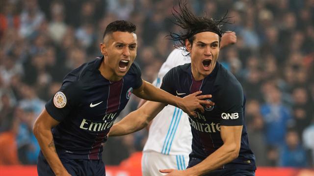 Olympique de Marsella-PSG: Los de Emery vuelven a recordar su mejor versión al Barça (1-5)