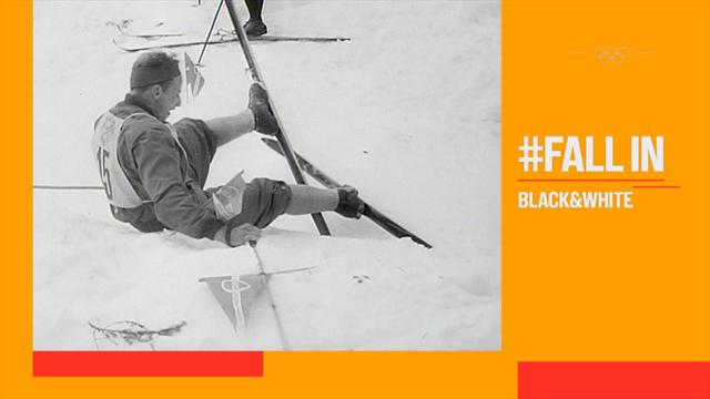 Classic footage shows early falls at the Winter Olympics Classic footage shows early falls at the Winter Olympics