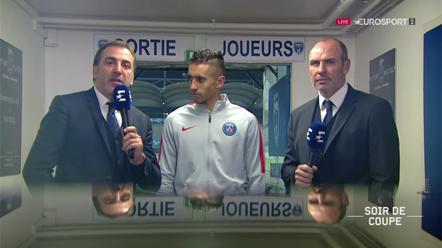 Marquinhos : "Pas de prolongation, c'était l'objectif" Marquinhos : "Pas de prolongation, c'était l'objectif"