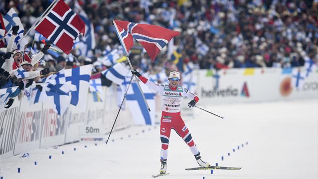Staffel-Gold für Björgen und Co. - Deutschland auf Platz sechs