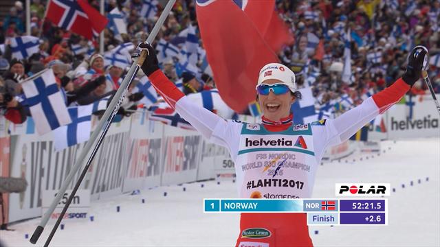 Norway secure historic 100th gold with Women's 4x5km relay triumph Norway secure historic 100th gold with Women's 4x5km relay triumph