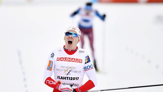Krogh schlägt Ustjugow: Norwegen holt Staffel-Gold - Platz sechs für Deutschland