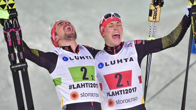 "Unbegreiflich!" Gold-Kombinierer krönen ihre WM in packendem Teamsprint