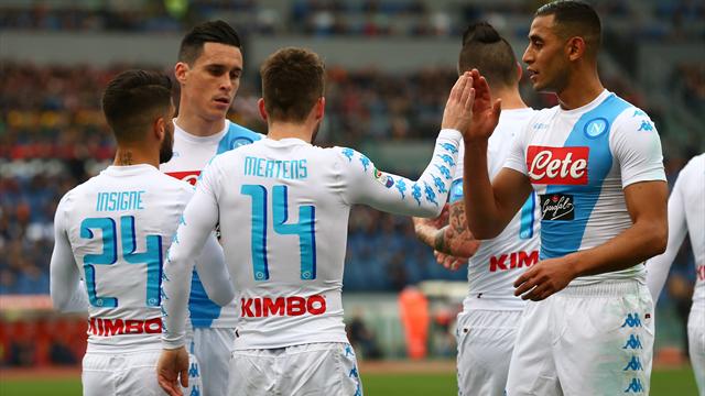 Roma'nın serisini Napoli yaktı
