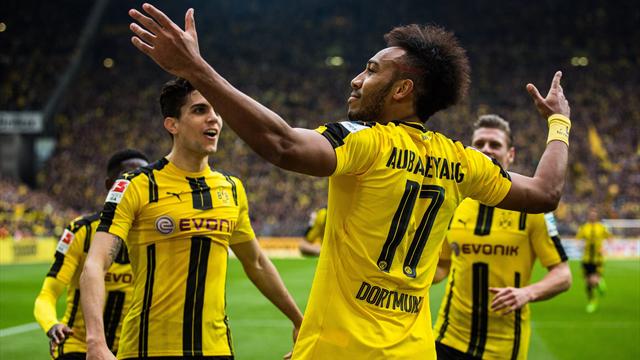 Aubameyang offre la victoire à Dortmund contre Ingolstadt