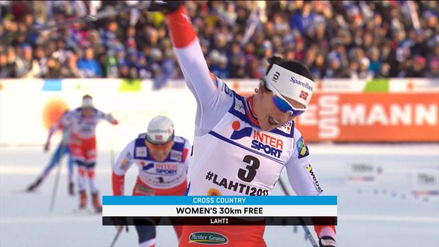 Bjorgen heads up Norway domination in Lahti Bjorgen heads up Norway domination in Lahti