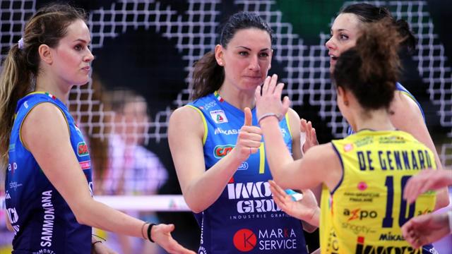 Conegliano ha vinto la regular season! Casalmaggiore sbanca Bergamo
