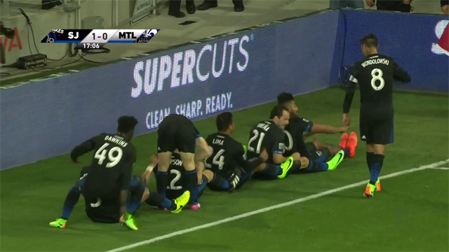 Tout en finesse, Godoy a assuré la victoire de San José face à Montréal Tout en finesse, Godoy a assuré la victoire de San José face à Montréal