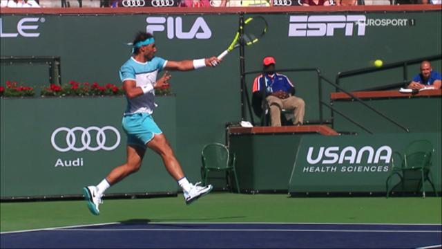 ROLEX MINUTE: Federer and Nadal headline at Indian Wells ROLEX MINUTE: Federer and Nadal headline at Indian Wells