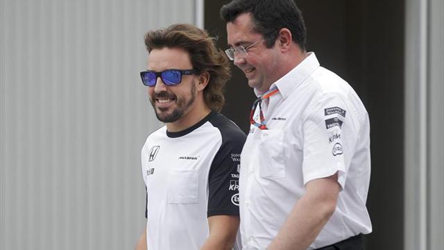 Boullier habla de "máxima tensión" entre McLaren y Honda