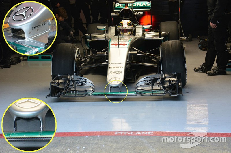 Носовой обтекатель Mercedes
