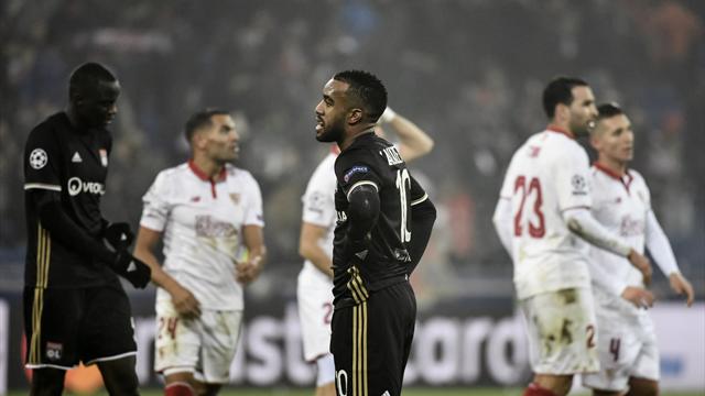 Les grands matches européens, la dernière limite de Lacazette