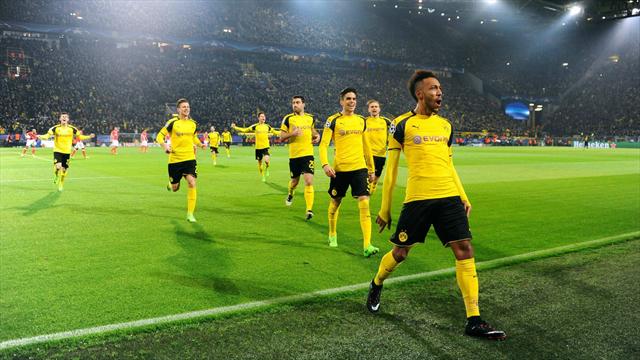 Un Aubameyang en feu envoie Dortmund en quarts