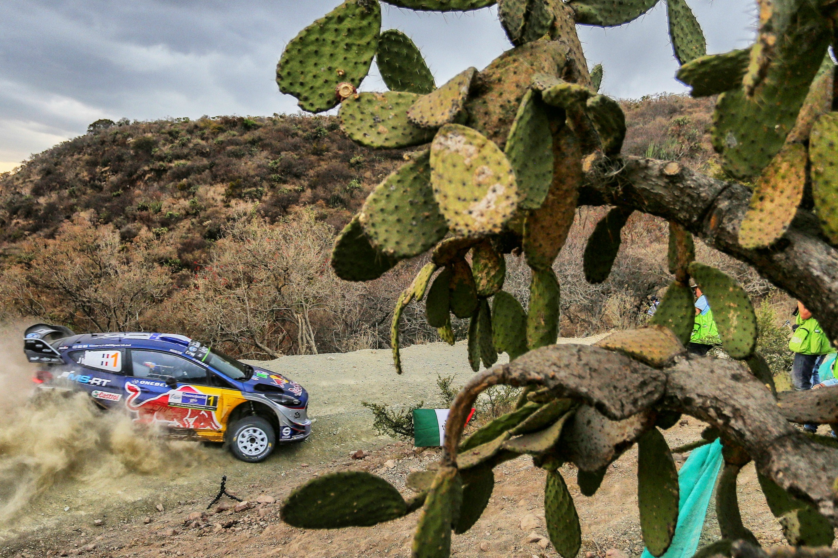 Sébastien Ogier (Ford M-Sport) au Rallye du Mexique 2017