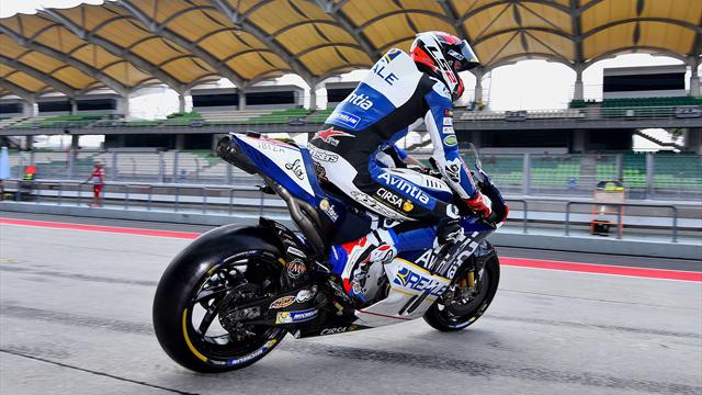 Loris Baz : "On doit encore trouver des réglages pour compenser l'interdiction des ailerons" Loris Baz : "On doit encore trouver des réglages pour compenser l'interdiction des ailerons"