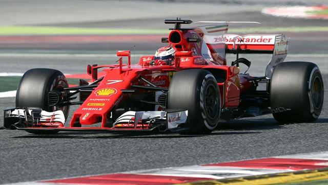 Raikkonen y Ferrari, los más rápidos de la pretemporada