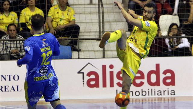 Copa de España, Peníscola RehabMedic-Jaén Paraíso Interior: A costa del debutante (2-3)