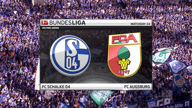 Høydepunkter: FC Schalke 04 v FC Augsburg Høydepunkter: FC Schalke 04 v FC Augsburg