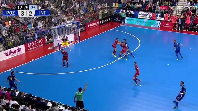 Copa de España, ElPozo-Movistar Inter: Ricardinho, un especialista en el saque de banda Copa de España, ElPozo-Movistar Inter: Ricardinho, un especialista en el saque de banda