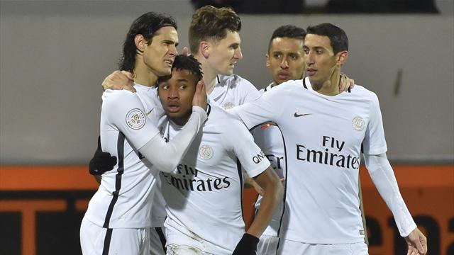 PSG begin recovery from Barca defeat with win at Lorient