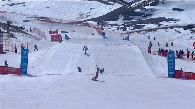 Premier sacre planétaire en snowboardcross de Vaultier Premier sacre planétaire en snowboardcross de Vaultier