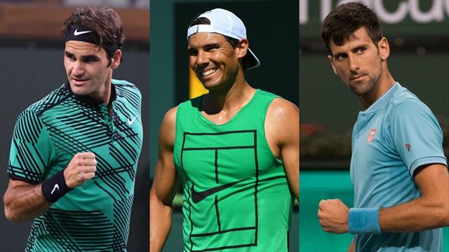 Federer, Djokovic, Nadal... L'incroyable quart de tableau d'Indian Wells Federer, Djokovic, Nadal... L'incroyable quart de tableau d'Indian Wells