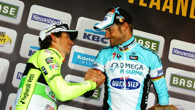 Pozzato : "Je préfère être deuxième derrière un grand champion..."