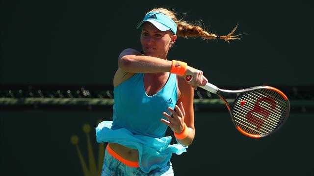 Mladenovic surclasse Halep, Parmentier se casse les dents sur Kerber