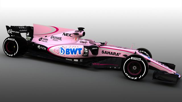 Pink Power: Force India präsentiert neuen Look