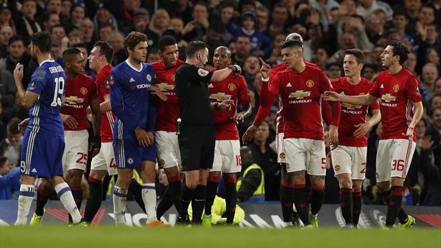 FA charge United with failing to control their players, Rojo escapes ban
