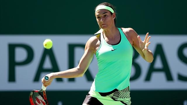 Garcia en demi-finales, Cornet stoppée