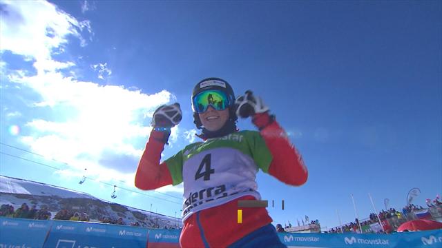 Ulbing beats Ledecka to seal ladies' parallel slalom title Ulbing beats Ledecka to seal ladies' parallel slalom title