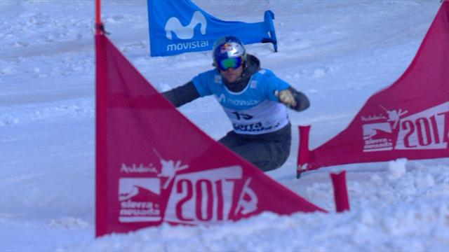 Prommegger clinches parallel snowboarding world title with win over Karl Prommegger clinches parallel snowboarding world title with win over Karl