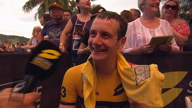 Alistair Brownlee on disastrous run in Hamilton Island: 'I got a stitch!' Alistair Brownlee on disastrous run in Hamilton Island: 'I got a stitch!'