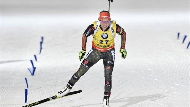 Biathlon: Dahlmeier verpasst kleine Kristallkugel im Sprint