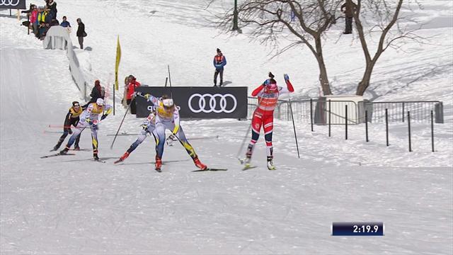 Langlauf: Schwedin Nilsson sprintet zum Sieg Langlauf: Schwedin Nilsson sprintet zum Sieg