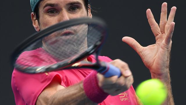 Turnierdirektor Tommy Haas gewinnt Schaukampf