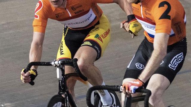 Los belgas De Ketele/Pauw, campeones en la final de Madison en Palma