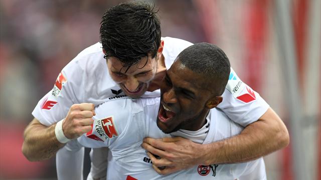 Modeste signe son deuxième triplé de la saison, Leipzig cède encore du terrain