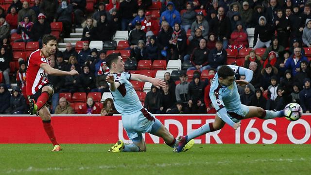 Sunderland in deep trouble after home draw with Burnley
