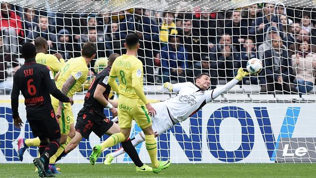 Nice held 1-1 at Nantes as title dream fades