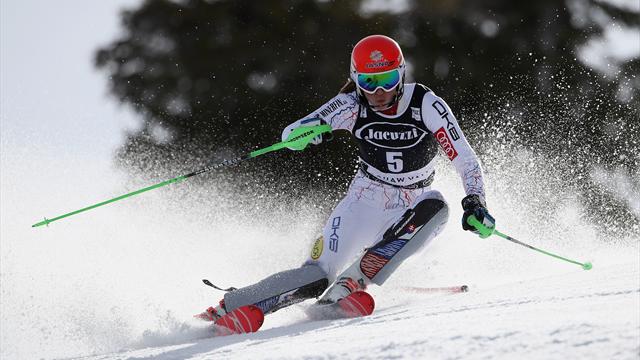 Vlhova schnappt Shiffrin den Sieg weg