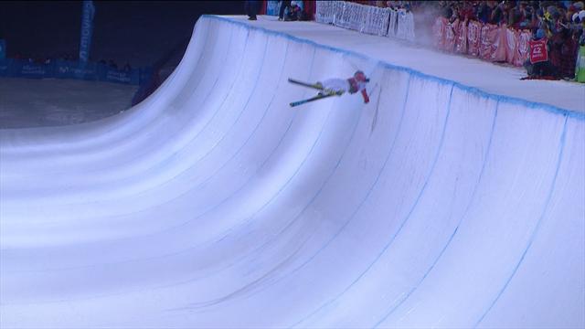 La terrible chute de Kevin Rolland aux Mondiaux La terrible chute de Kevin Rolland aux Mondiaux