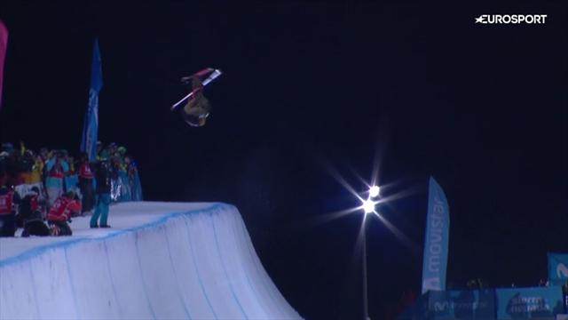 Spektakuläre Flugshow! So gewann Blunck Gold in der Halfpipe Spektakuläre Flugshow! So gewann Blunck Gold in der Halfpipe