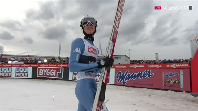 Bravissimo Alex Insam! Con i 217,5 metri di Vikersund realizza il nuovo record italiano nel salto Bravissimo Alex Insam! Con i 217,5 metri di Vikersund realizza il nuovo record italiano nel salto