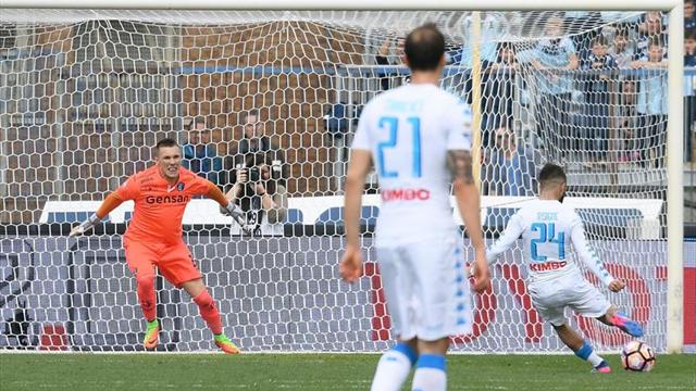 El Nápoles no falla en Empoli y obliga al Roma a ganar para seguir segundo