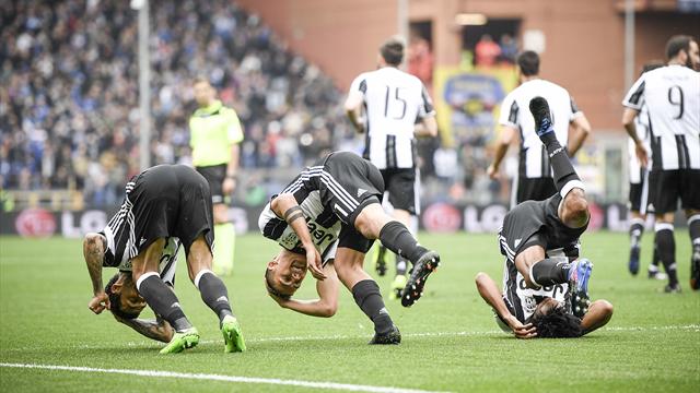 Alla Juventus basta Cuadrado. Kalinic salva la Viola, Lazio fermata a Cagliari